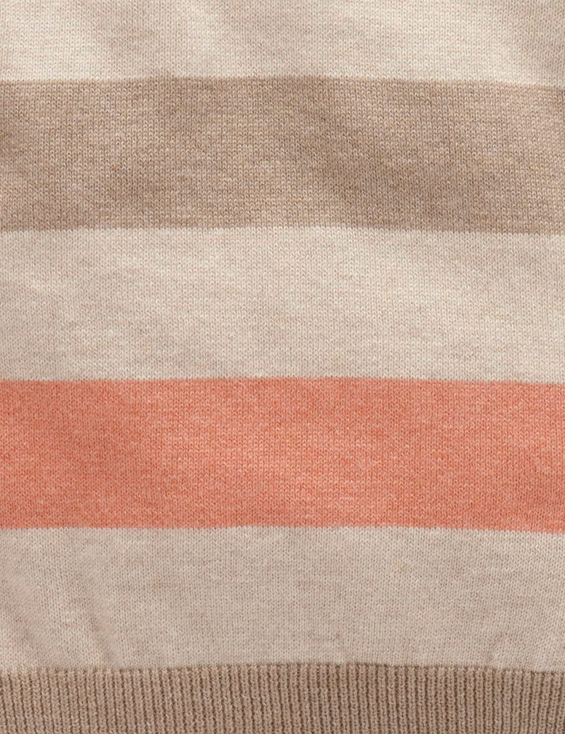 Forest Striped Jumper - Cinnamon Stripe