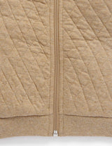 Quilted vest - Cinnamon Melange