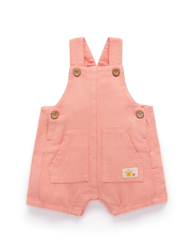 Textured Overalls - Paprika