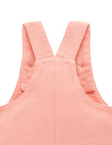 Textured Overalls - Paprika