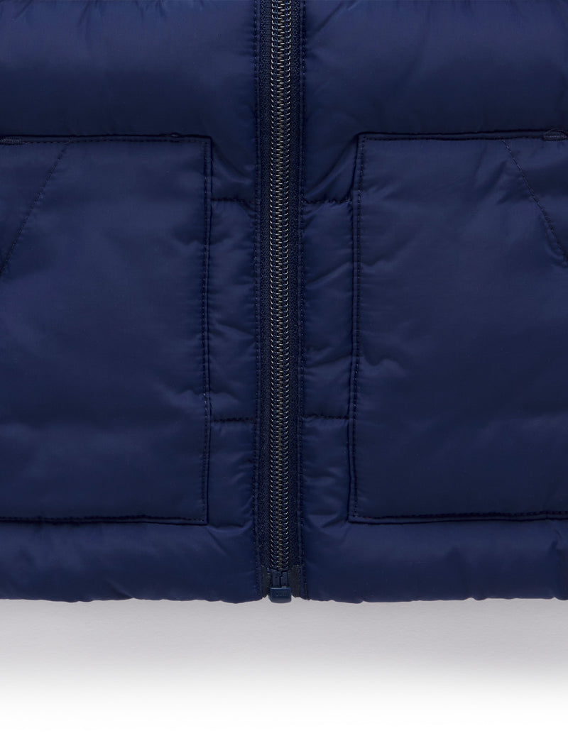 Shower Proff Padded Vest - Winter navy
