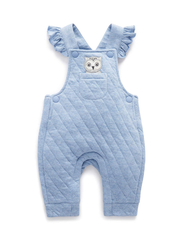 Quilted Overall - Frozen Melange