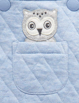 Quilted Overall - Frozen Melange