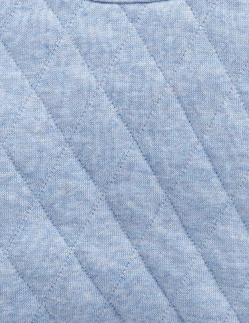 Quilted Overall - Frozen Melange