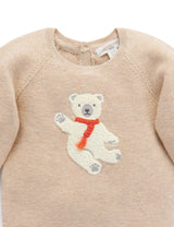 Arctic Friend Jumper - Camel Melange