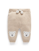 Polar Bear Leggings - Camel Melange