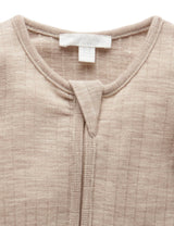Autralien Merino Growsuit - Camel Melange