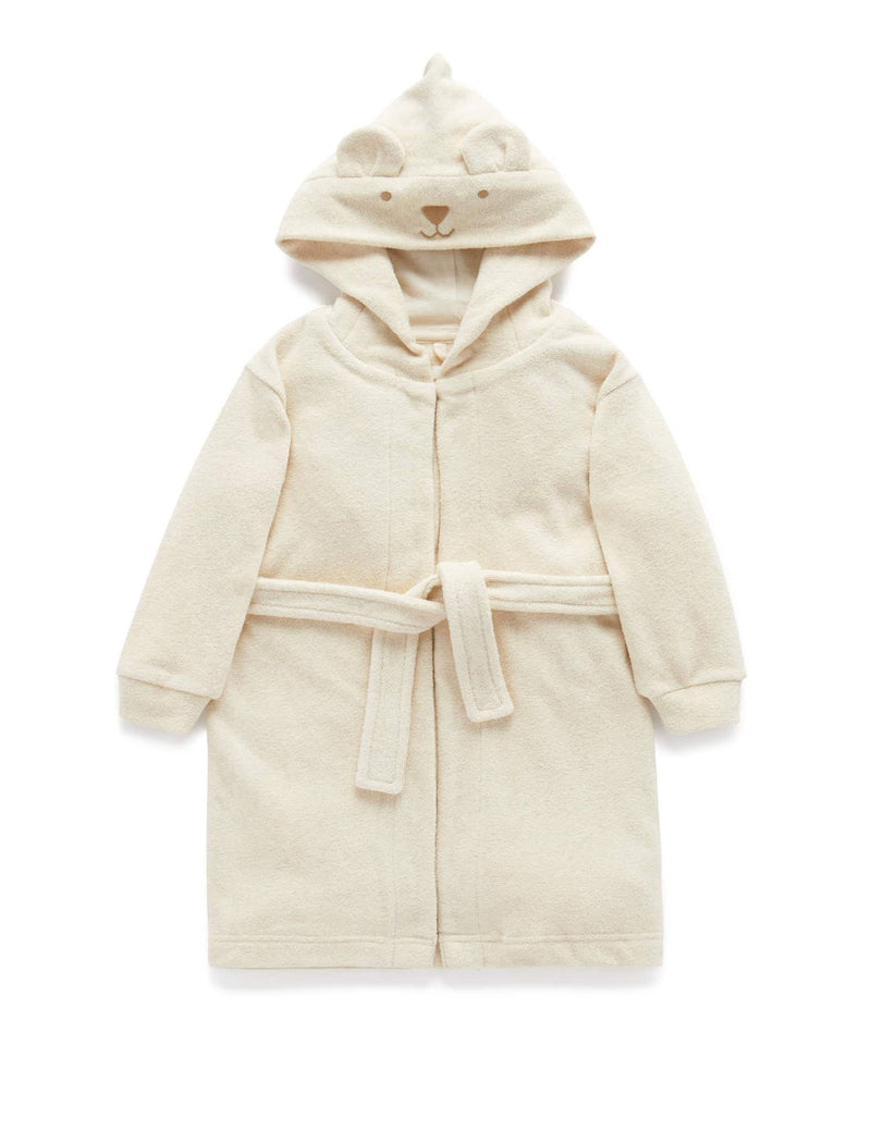 Bear Dressing Gown - Wheat melange