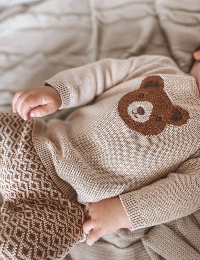 Purebaby Little Bear Jumper