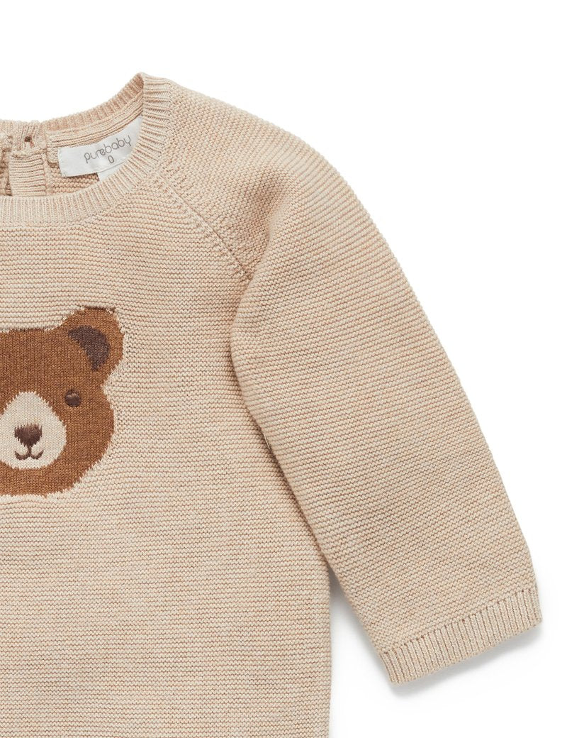Purebaby Little Bear Jumper
