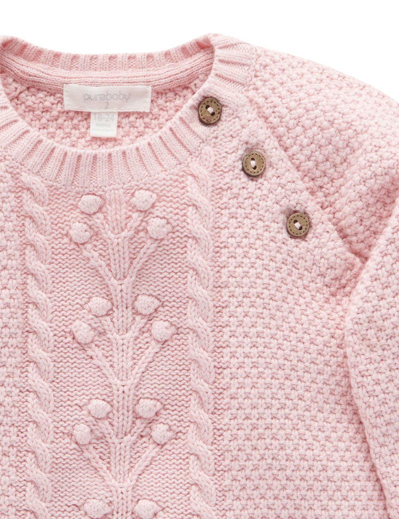 Purebaby Berry Jumper - Musk Melange