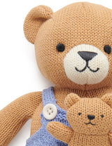 Purebaby Billy and Baby Bear Toy