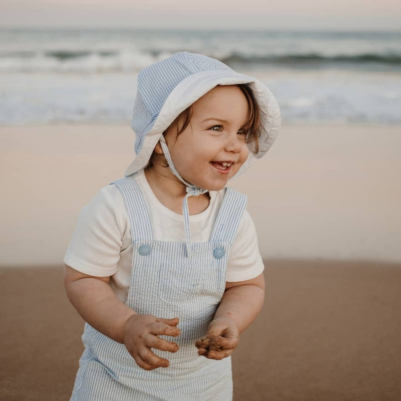 Purebaby Blue Stripe Overall