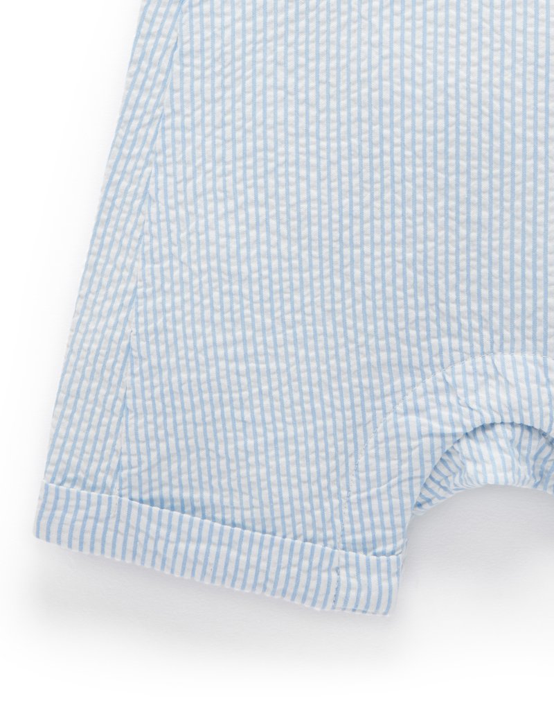 Purebaby Blue Stripe Overall