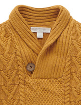 Purebaby Cable Jumper - Golden Melange