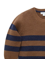 Purebaby Cosy Jumper - Maple Stripe