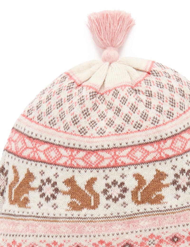 Purebaby Forest Knitted Hat - Squirrel