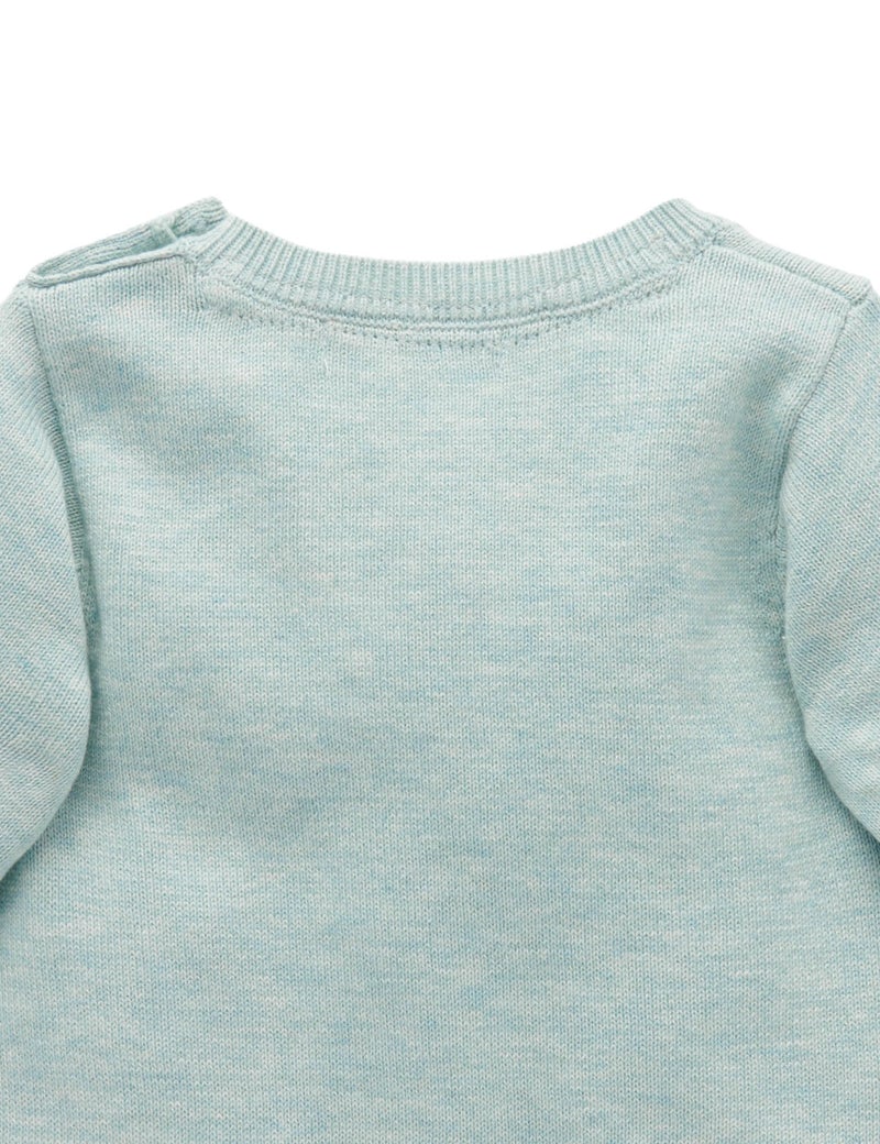 Purebaby Garden Jumper - Fern Melange