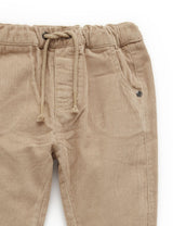 Purebaby Lined Corduroy Pants - Cinnamon