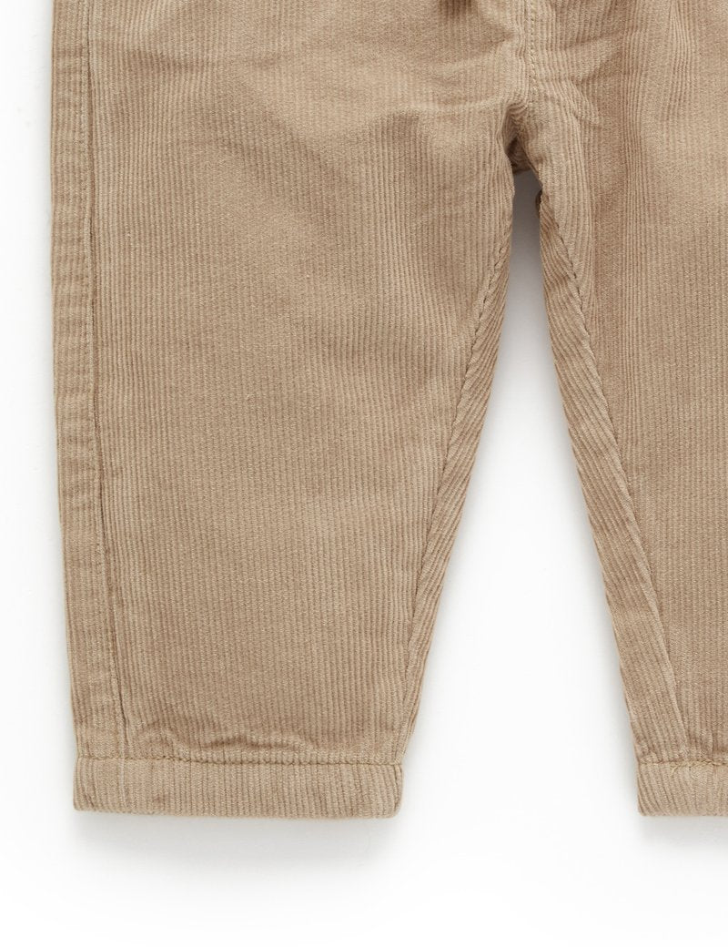 Purebaby Lined Corduroy Pants - Cinnamon