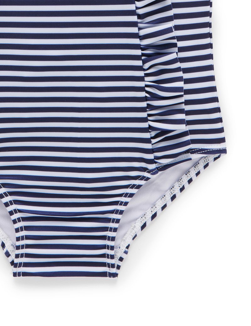 Purebaby One Piece - French Stripe Print