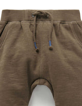 Slouchy Track Pants - Chocolate