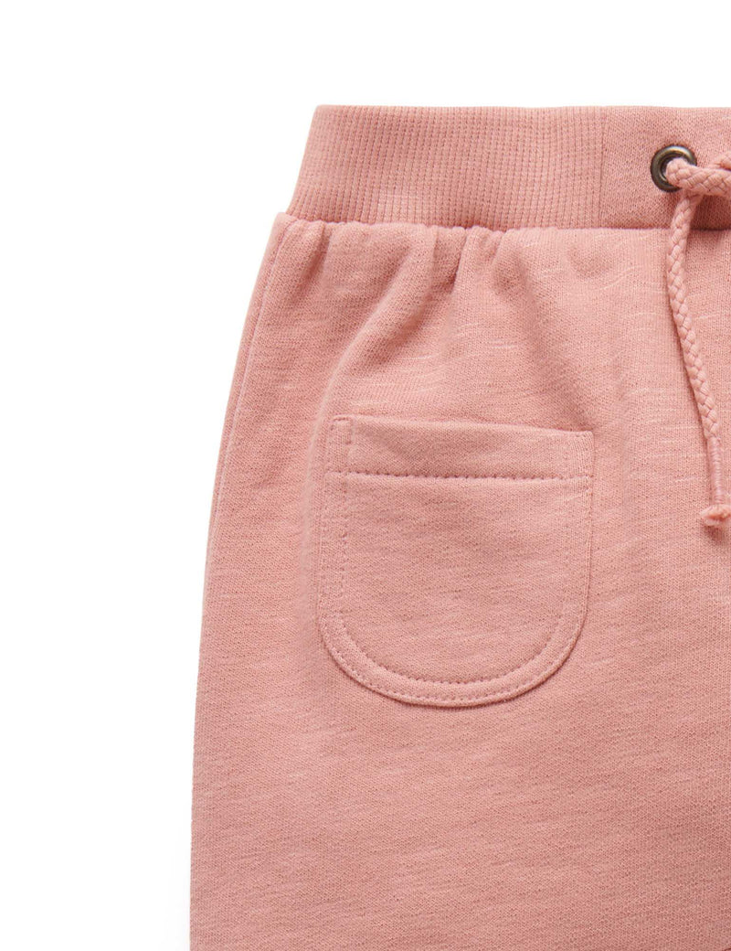 Slouchy Track Pants - Nectarine