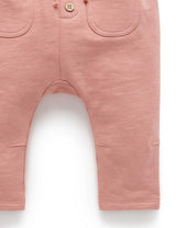 Slouchy Track Pants - Nectarine
