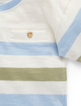 Striped Relax tee - Island Stripe