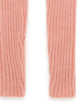 Rib Knit Leggings - Nectarine Melange