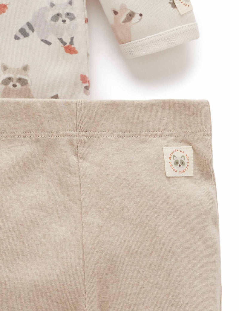 3 Piece Gift Set - Little Racoon Print