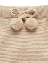 Textured Knit Legging - Sand Melange