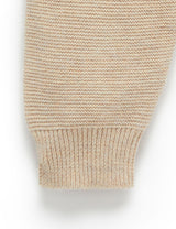 Textured Knit Legging - Sand Melange