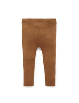 Purebaby Rib Knit Legging - Maple Melange