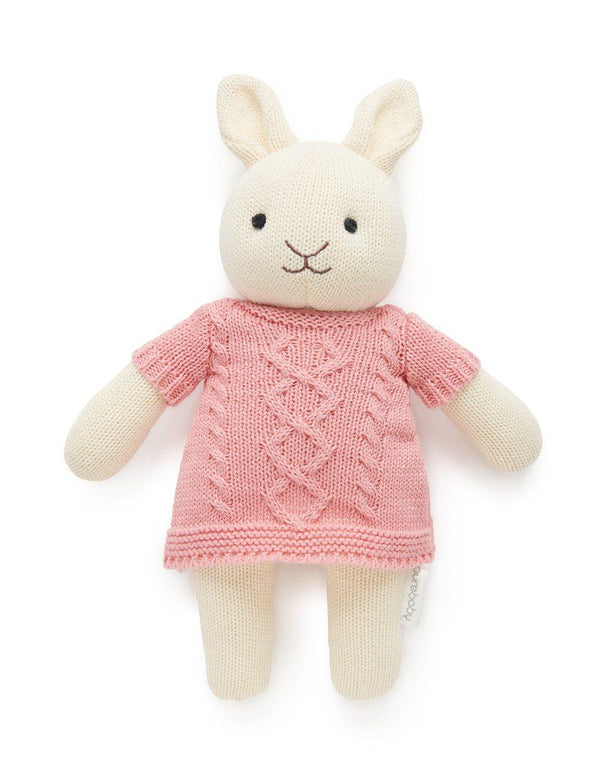 Purebaby Rosie Rabbit Toy