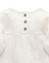 Purebaby Smoked Top - Cloud