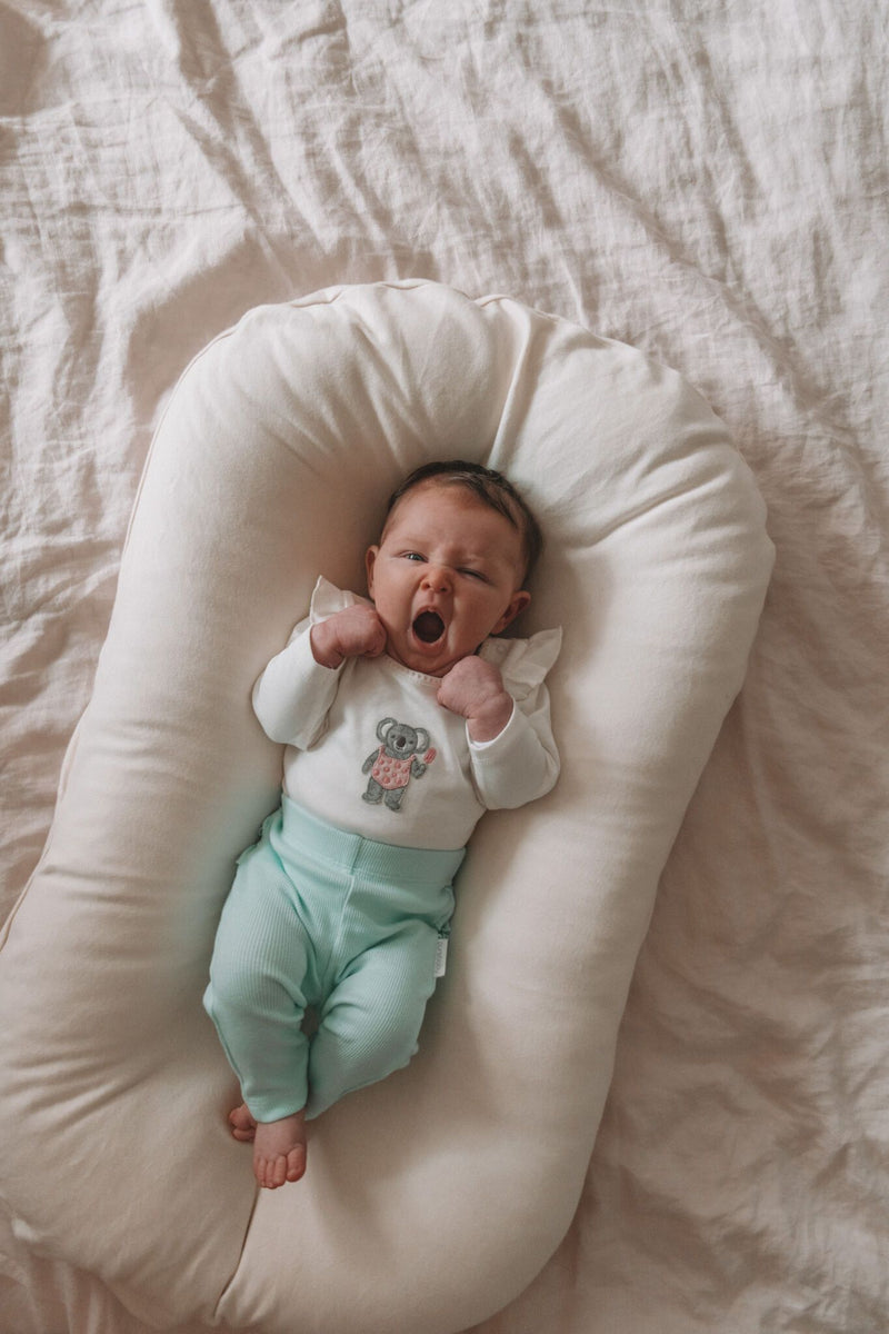 Purebaby Koala Bodysuit - Vanilla