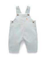 Purebaby Woodland Overall - Lake Stripe