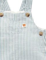 Purebaby Woodland Overall - Lake Stripe